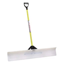 The Snow Plow 48" Wide Snow Shovel Push Plow Commercial Residential D-Grip 50548