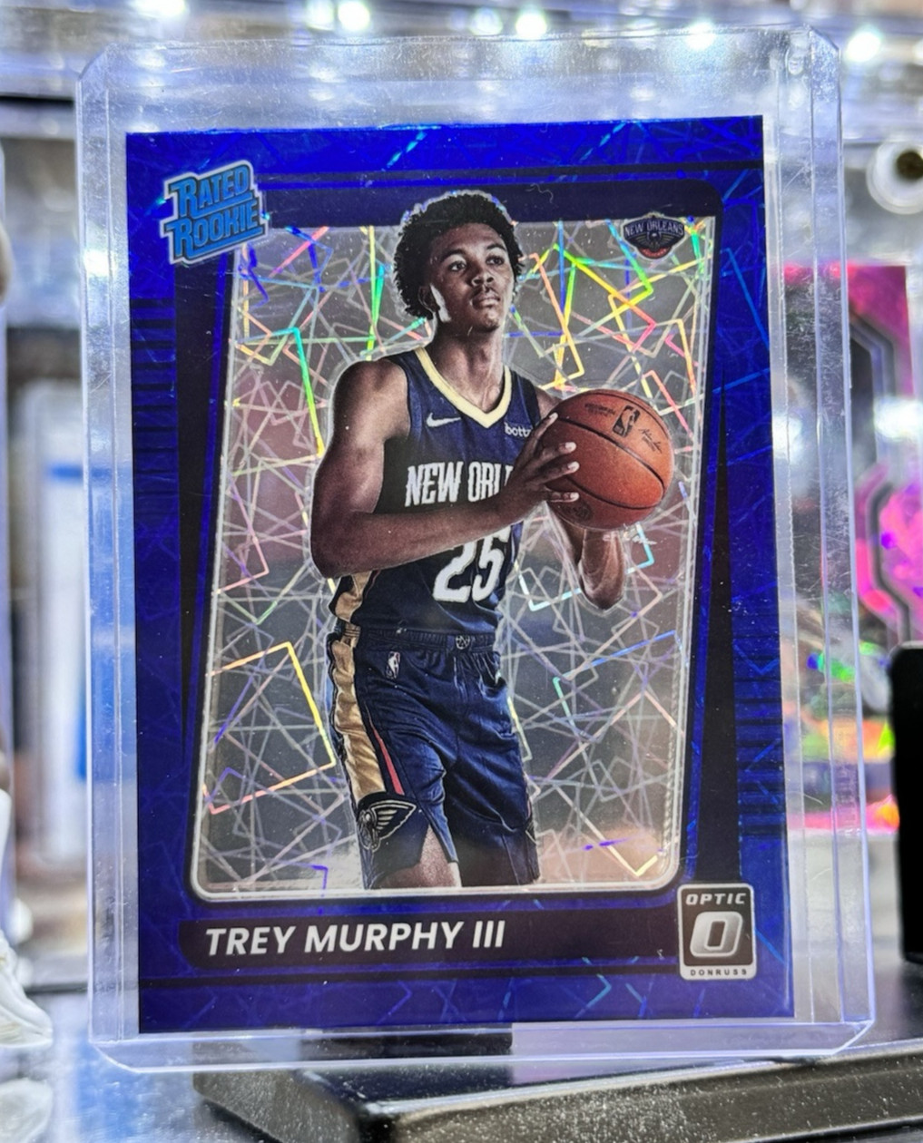 2021-22 DONRUSS OPTIC #178 TREY MURPHY III RATED ROOKIE BLUE VELOCITY PRIZM RC