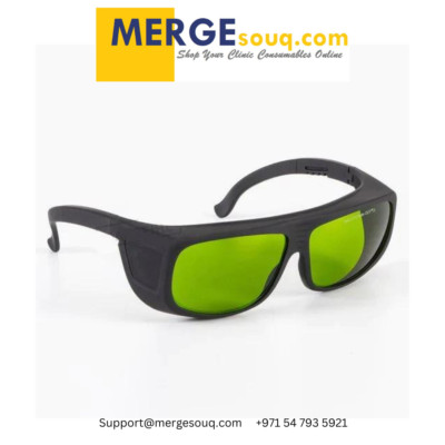 Laser Technician Safety Glass Alexandrite and Ndyag Laser Premium Quality Black
