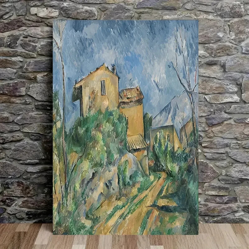 Vintage 'Maison Maria & Chateau Noir Wall Art  Canvas Unframed/Framed