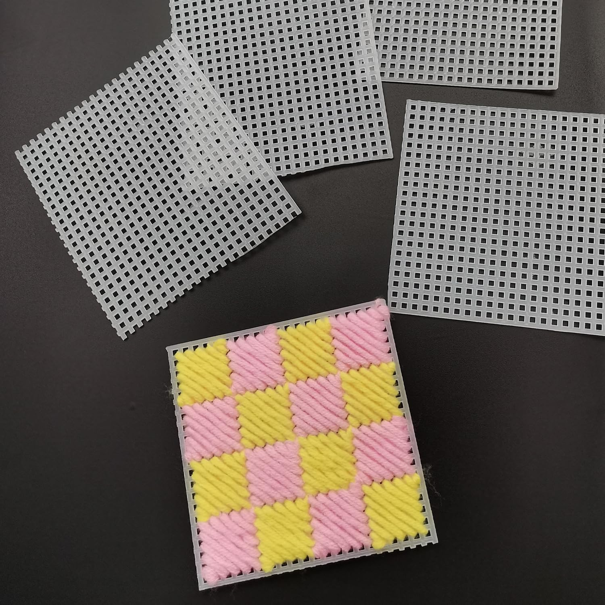 Plastic Canvas Sheets Weiß Mesh Canvas Sheets Cross Stitch Plastic Canvas Für Stricken Häkeln - View #12