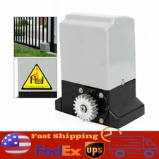 1400LBS Electric Automatic Sliding Gate Opener Door Operator&Remote Control 370W