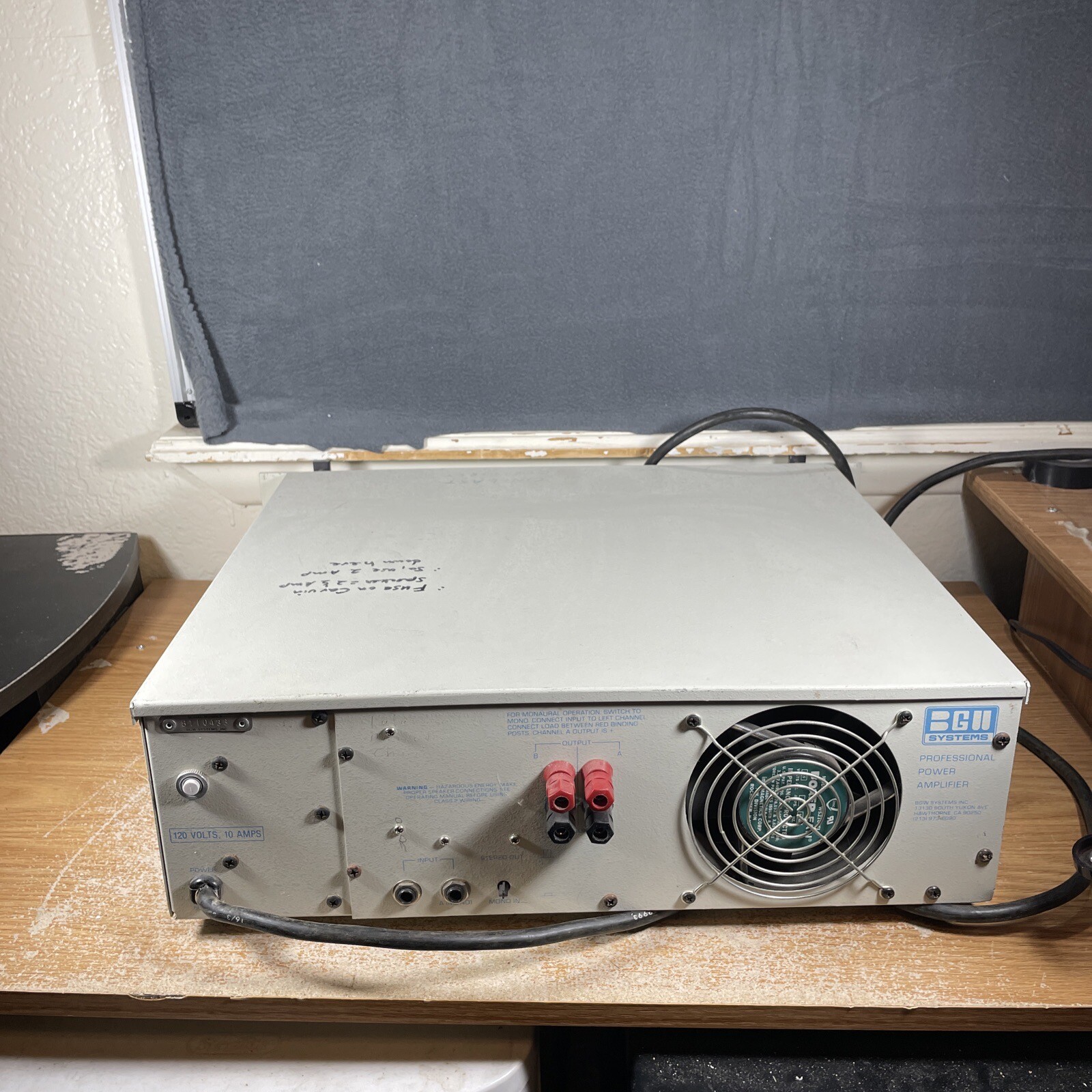 BGW 7000 Professional Power Amplifier Proline Stereo Amp eBay