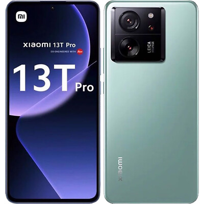 Xiaomi 13T Pro 5G Meadow Green 1TB + 16GB Dual-Sim Factory Unlocked SIMFree NEU