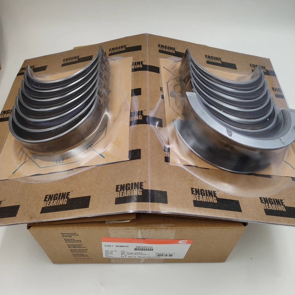 Kit estándar de cojinete del cigüeñal principal STD para Dodge 5.9 6.7 Cummins 12V 24V Foto 2 de 4