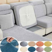 Chenille Sofa Seat Cushion Cover Stretch Adjustable Sofa Slipcovers Protector
