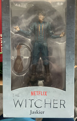 McFarlane Toys Netflix The Witcher Jaskier 7'' Action Figure Brand New In The Box