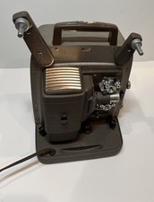 Vintage Bell Howell Portable 8mm Movie Film Projector Model 253Ax Tested