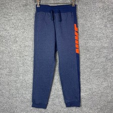 NEW Nike Joggers Boys Large Blue Standard Fit Fleece Sweatpants