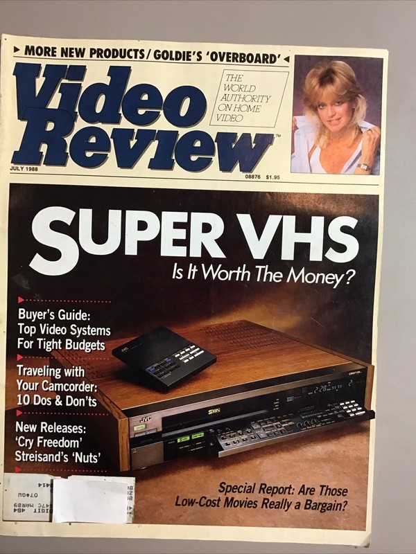 Video Review Magazine July 1988