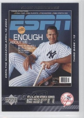 2005 Upper Deck ESPN The Magazine Covers Alex Rodriguez #MC-17 0b9