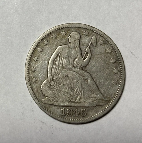 1846-O Seated Liberty Half Dollar Choice Original Fine