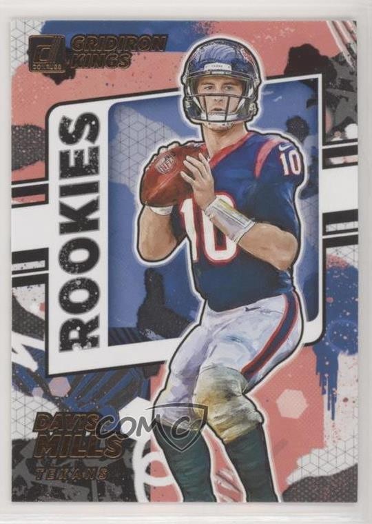 2021 Panini Donruss Rookie Gridiron Kings Davis Mills #RGK-DMI RC 0f72