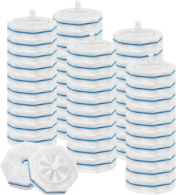 #ad 50 Count Disposable Toilet Wand Refills for Clorox Upgraded Cleaning Brush Heads $19.99