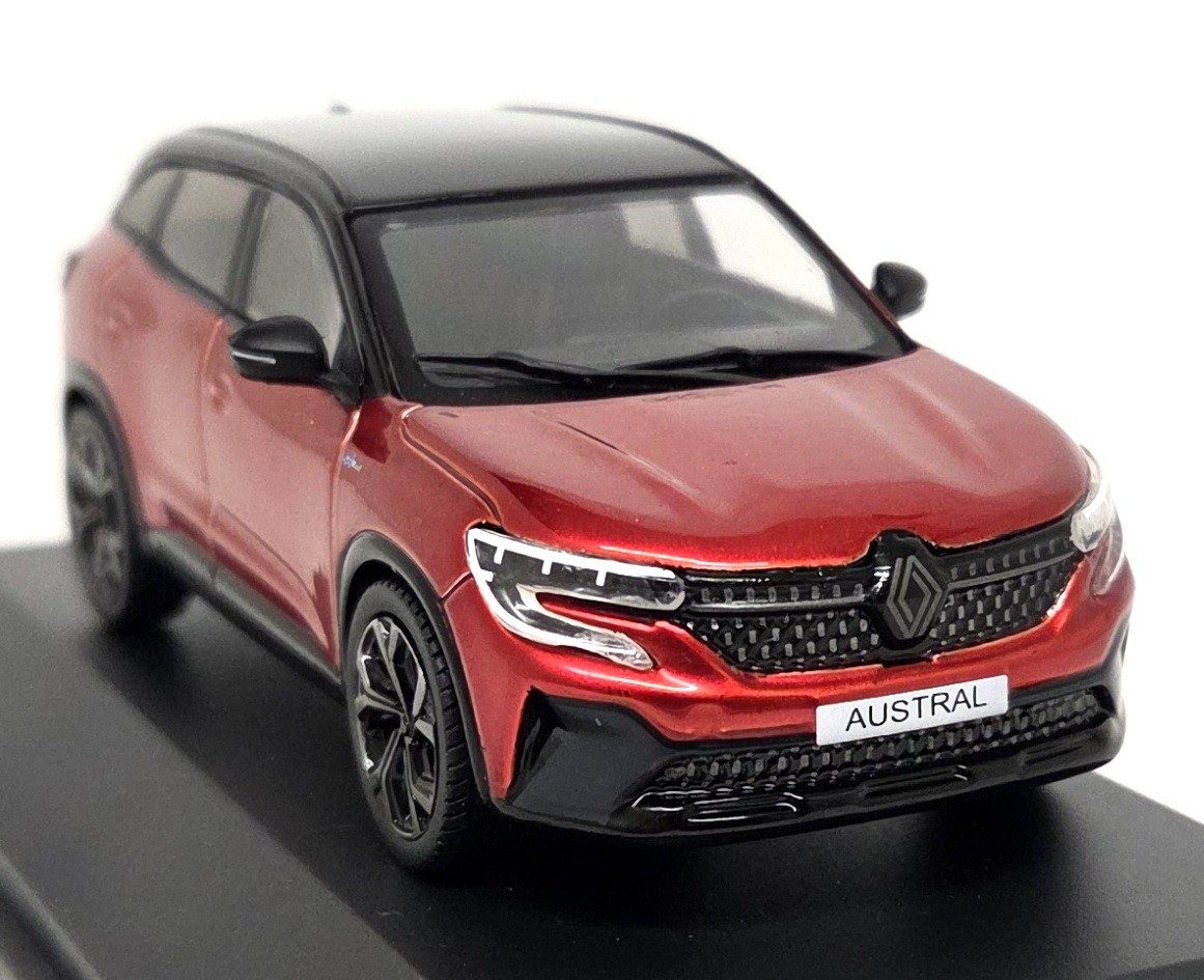 Solido 1/43 Renault Austral Alpine Red Diecast Scale Model Car