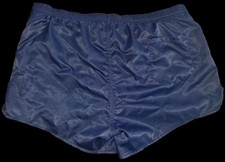 Short Sprinter Vintage Erima - Nylon Noir Brillant - Taille 26-32" - Homme