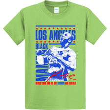 NEW RETRO KINGS x SWOD KB GAZETTE LIME GREEN Tee Shirt SMALL-4XLARGE MADE IN USA