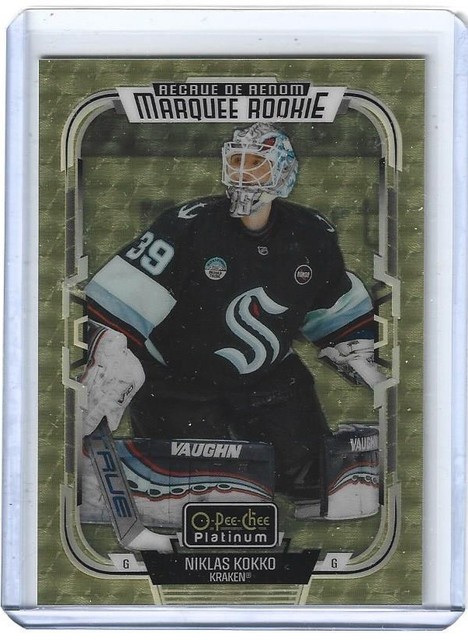 2025/26 25/26 OPC PLATINUM MARQUEE ROOKIE NIKLAS KOKKO GOLDEN TREASURES 1/1