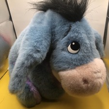 Fisher Price Eeyore Mattel Ask Me Animated Plush Toys Animal Winnie Pooh 1999