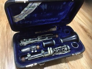 Vintage Buffet Crampon & Cie Wood Clarinet in Case Wooden Paris France