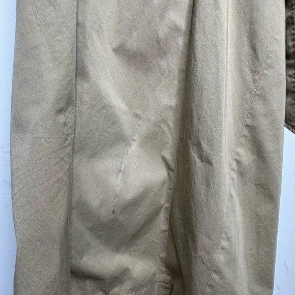 Gabardina Balenciaga diseño deconstruido beige para mujer EU 38/US 6 Foto 4 de 4