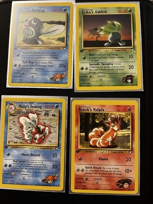 1st Edition GYM HEROES Lot Pack Fresh Pulls!!!