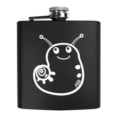 6 Unzen (170 ml) ''Happy Slug'' Taschen-Hüftflasche (HP00031765)