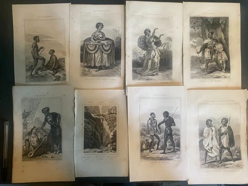 Meeting of 74 Original Travel and Exploration Engravings, 1830-1850 »