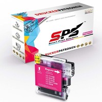 LC-980M Tintenpatrone Kompatibel FüR Brother DCP-197 | 1X Magenta