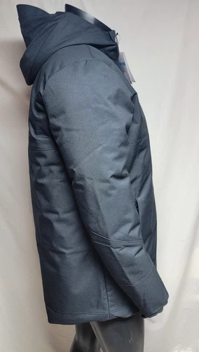 Nike 550 Duck Down Parka Winter Jacket Men Size Medium #DJ6526-010 Black image 4