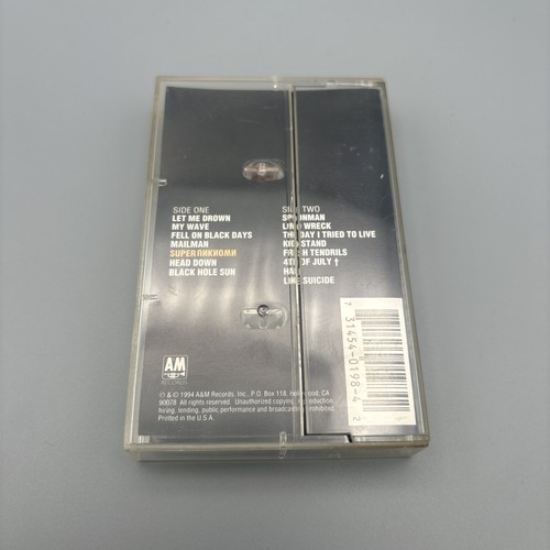 SOUNDGARDEN: Superunknown Cassette Tape 1994 A&M Records - Picture 2 of 4