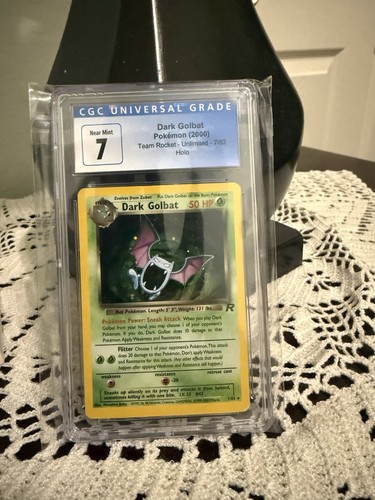 Dark Golbat (Unlimited) graded CGC 7 for sale on eBay
