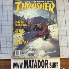 80s Thrasher Guaranteed Original Vintage Skateboard Magazine