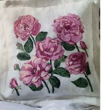 FLORAL GARDEN FLOWERS Cross Stitch chart Multiple Choice Drop down Menu