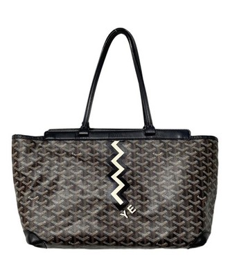 GOYARD/ (Goyard) Belle Chasse PM Black x Brown