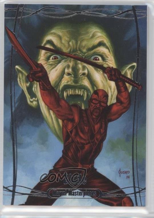 2016 Upper Deck Marvel Masterpieces 538/1999 Level 1 Blade #36 c4n