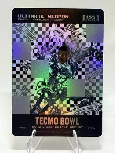 Bo Jackson Battle Arena Ultimate Weapon Big Pixel Randall Cunningham SP