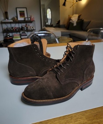 VIBERG Suede Service  Boots Alden Green Crockett Lobb Trickers White's Wesco