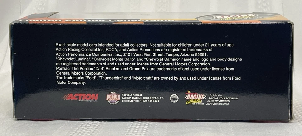 RCCA Action 1/64 Cory McClenethan McDonalds 1997 NHRA Diecast Dragster - Image 4 of 4