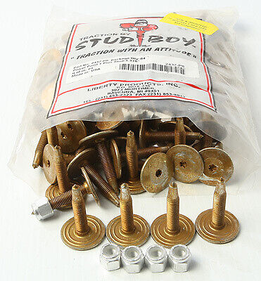 STUD BOY POWER POINT PLUS CARBIDE STUDS 1.375" 84/PK 2437-P8 Push-Through Stud - Picture 1 of 3