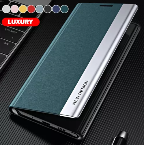 Leather Flip Case Cover For Apple iPhone 16 Plus 15 Pro 14 Pro Max 13 12 11