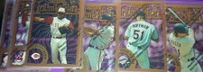 1996 Topps Finest Intimidators MLB: Mike Piazza, Trevor Hoffman, David Justice..