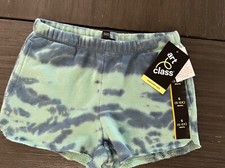 ART CLASS Green Tie Dye Shorts Size-S 6/6X 