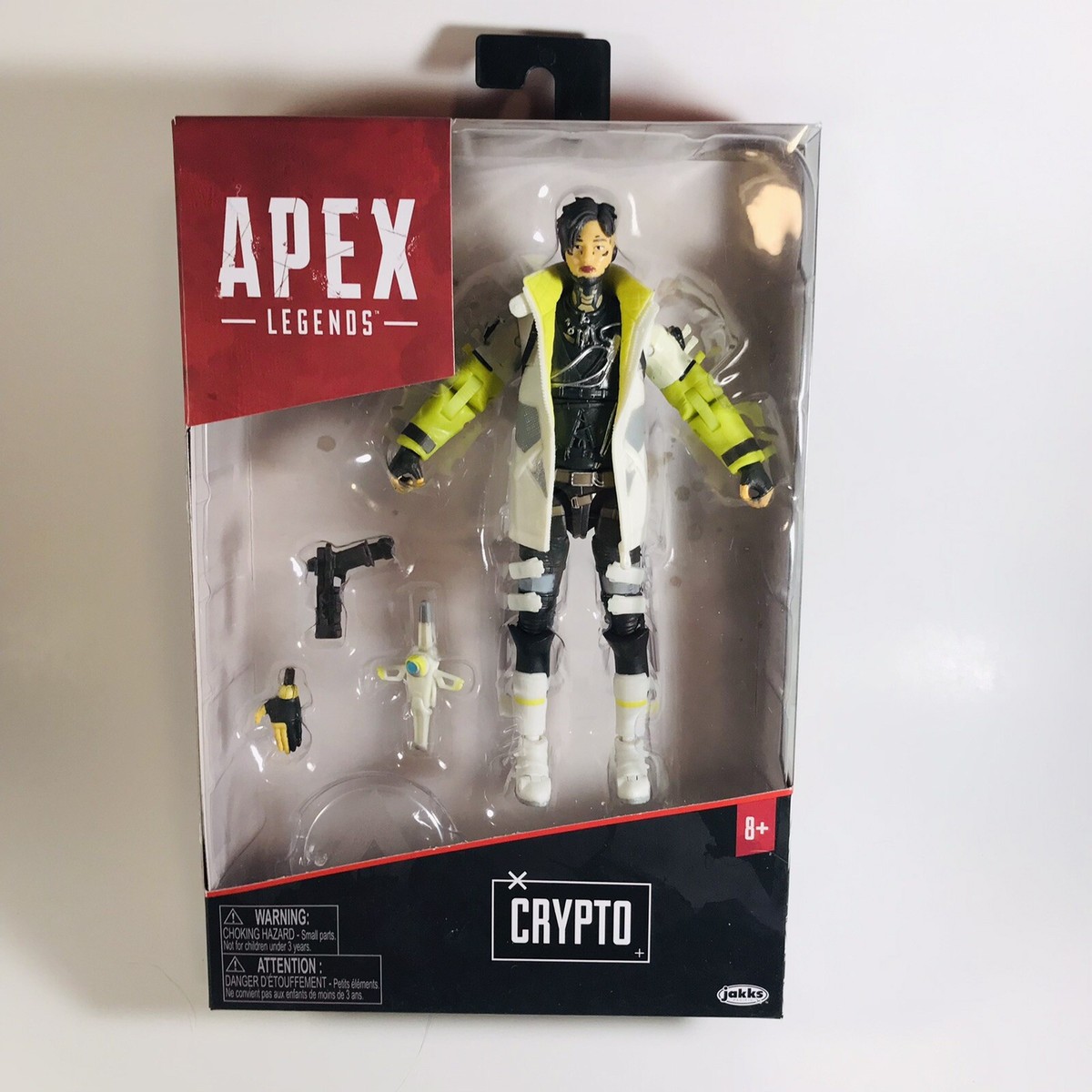 Apex Legends Crypto Tae Joon Park Action Figure 6” 2022 Jakks Pacific