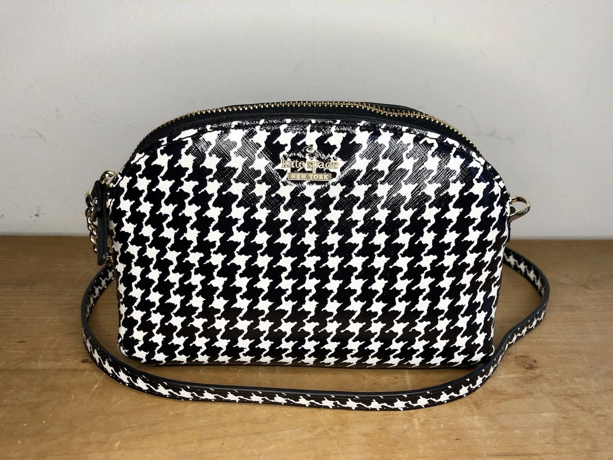 Kate Spade Cameron Street Houndstooth Hilli Crossbody with Wallet