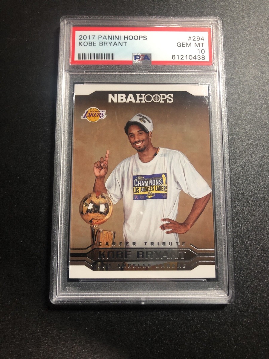 2017 PANINI NBA KOBE BRYANT コービー PSA10 2017 PANINI HOOPS KOBE BRYANT #294 HOF PSA 10 Gem Mint