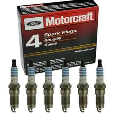 6 MOTORCRAFT Spark Plugs SP412 AGSF24N  OEM FOR FORD Ranger Mustang Explorer V6
