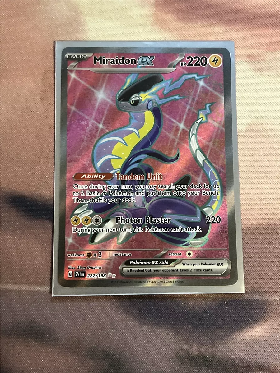 Miraidon ex (Full Art) - 227/198