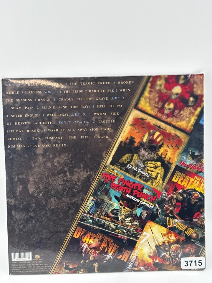 5FDP Decade of Destruction Vol 2 Cobalt Blue Vinyl 2LP Walmart Exclusive NEW Foto 2 de 3