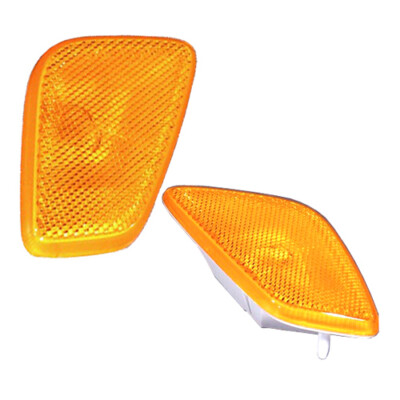 2 Blinker Blinkleuchten gelb in Verbreiterung Jeep Wrangler TJ Bj. 96-06